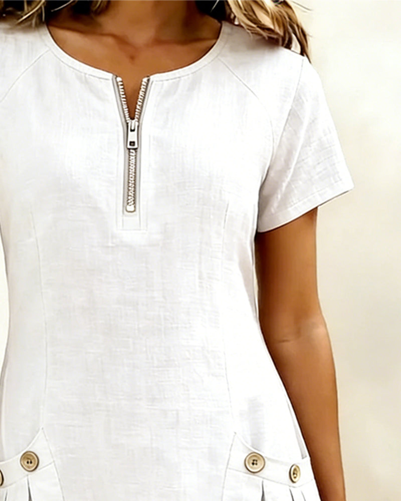 Robe Lina™ — Élégance naturelle au quotidien