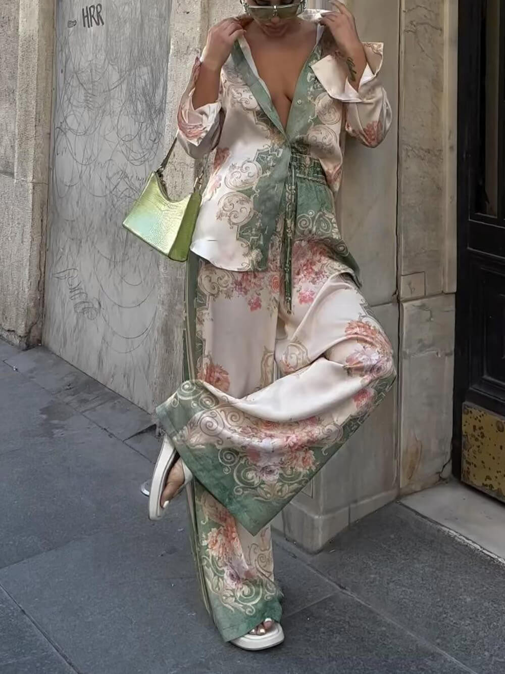 Pantalon à jambes larges Regal Flow