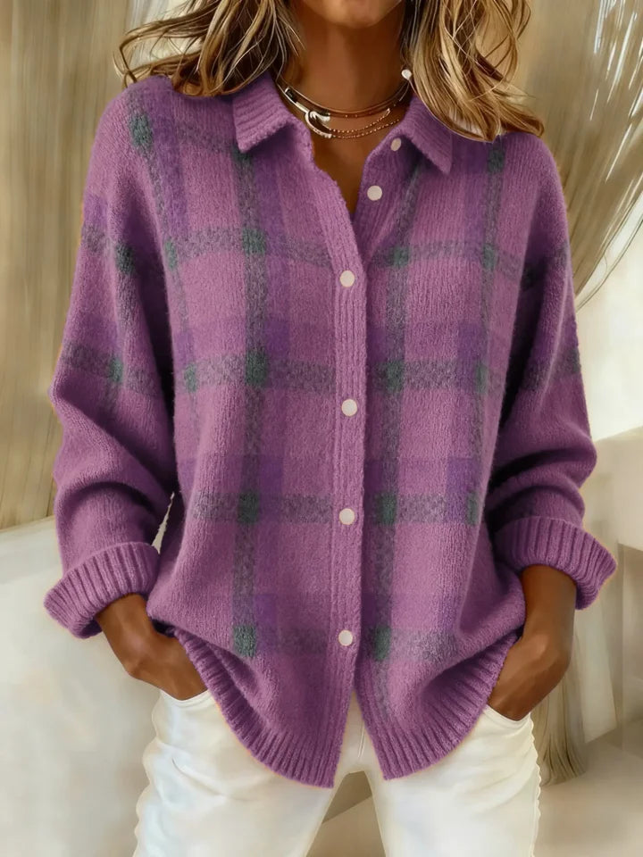 Kate | Chemise douce et colorée avec des boutons