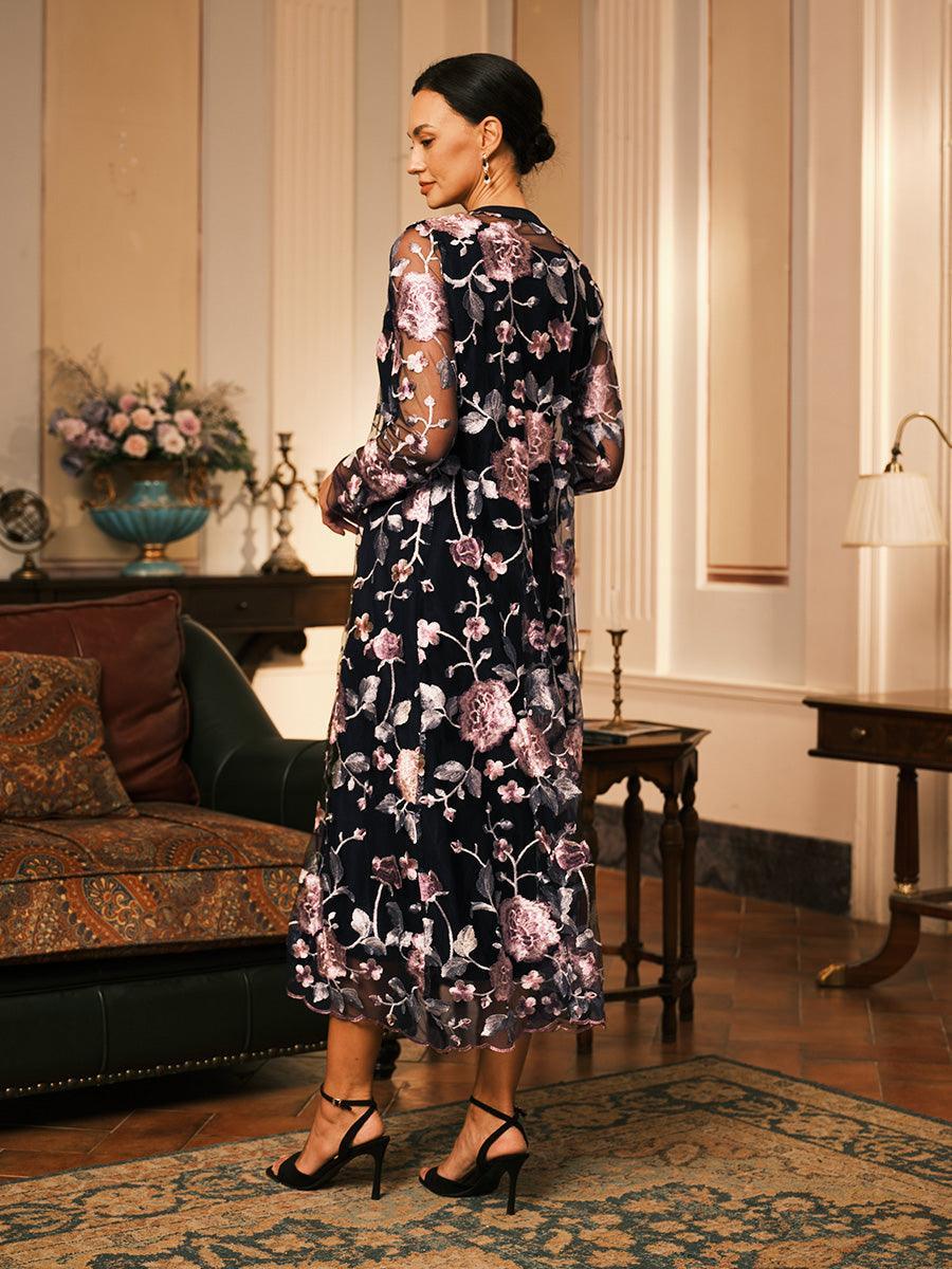 Ensemble de robe en dentelle