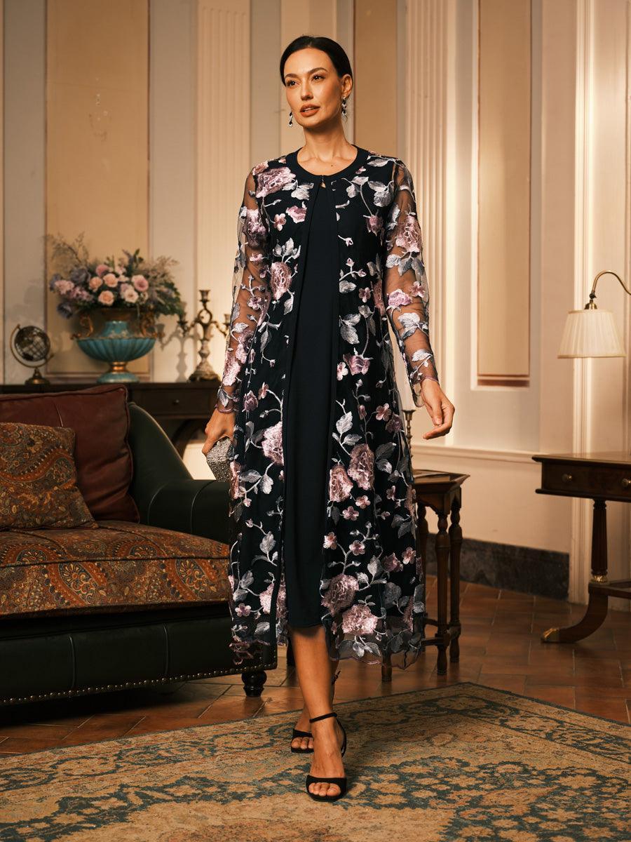 Ensemble de robe en dentelle