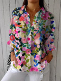 Frieda | Blouse en toile florale