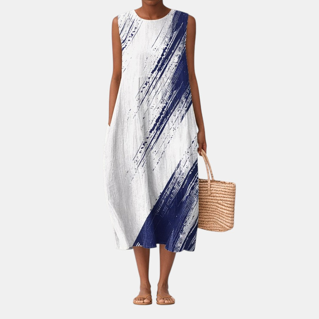 Eline™ | Robe mi-longue élégante pour tous les jours