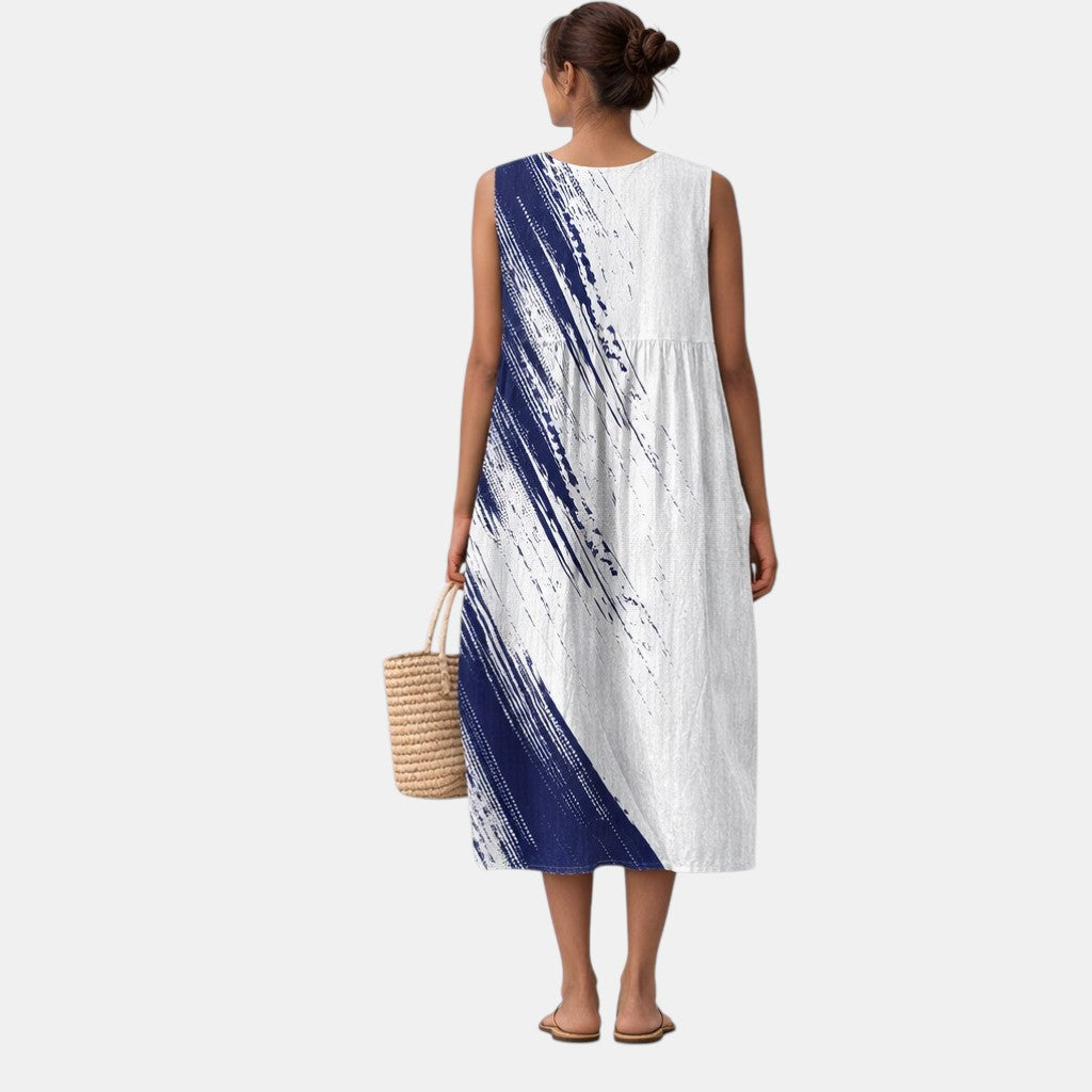 Eline™ | Robe mi-longue élégante pour tous les jours