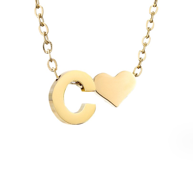 Bracelet intemporel avec pendentif en forme de cœur