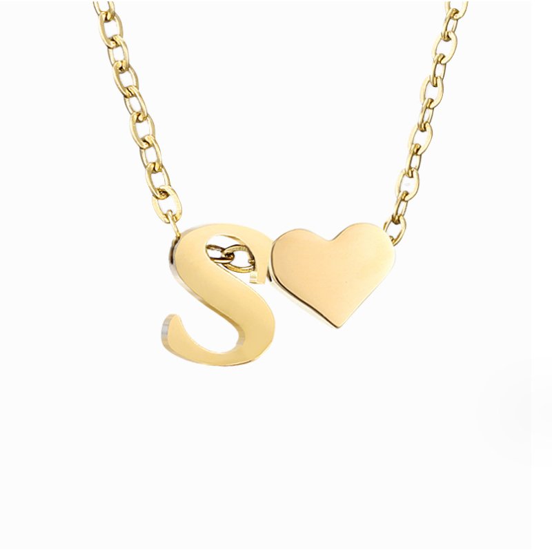 Bracelet intemporel avec pendentif en forme de cœur