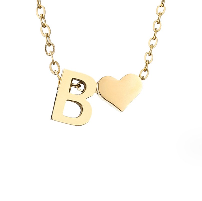 Bracelet intemporel avec pendentif en forme de cœur