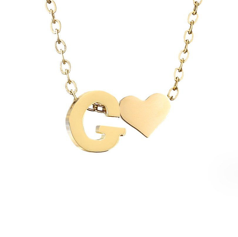 Bracelet intemporel avec pendentif en forme de cœur