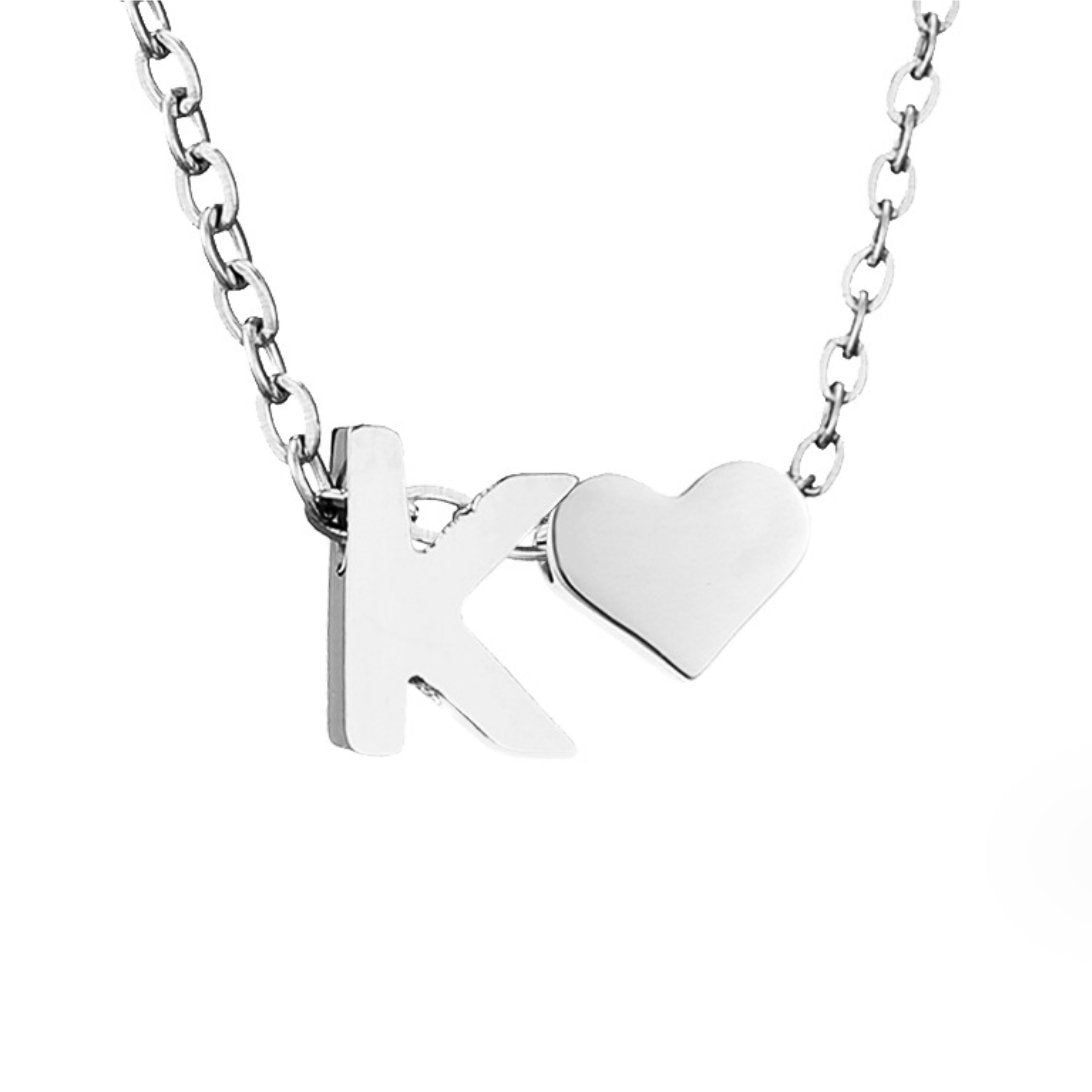 Bracelet intemporel avec pendentif en forme de cœur
