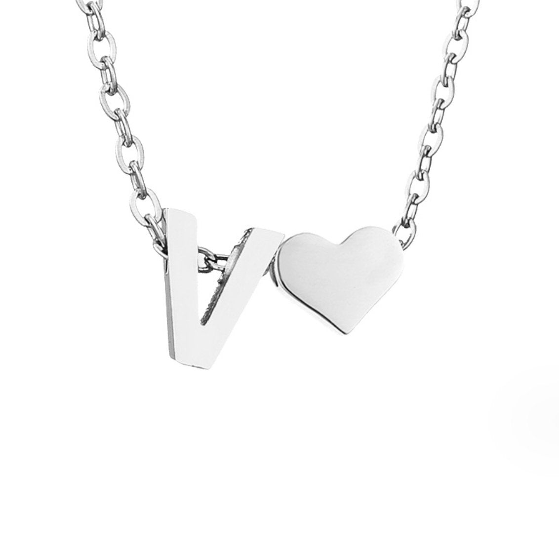 Bracelet intemporel avec pendentif en forme de cœur