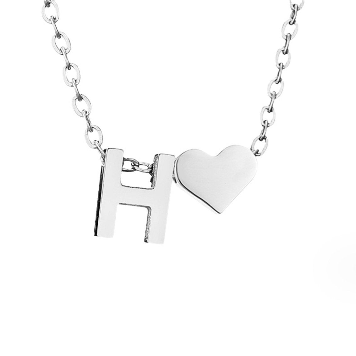Bracelet intemporel avec pendentif en forme de cœur