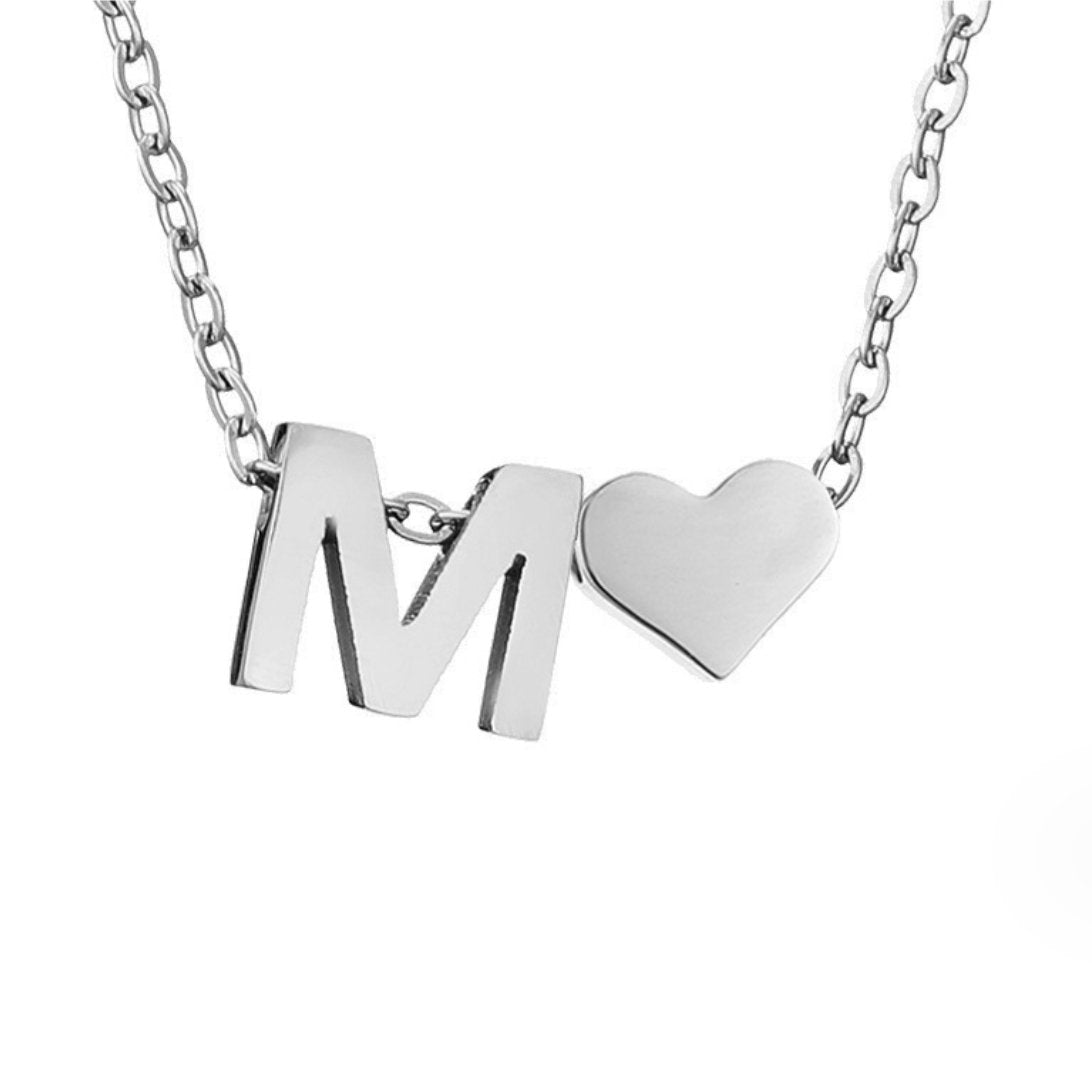 Bracelet intemporel avec pendentif en forme de cœur