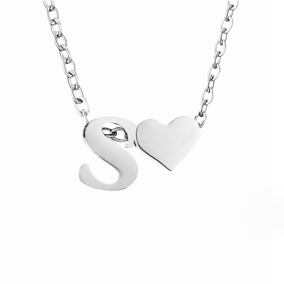 Bracelet intemporel avec pendentif en forme de cœur