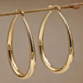 Boucles d'oreilles vintage uniques en or