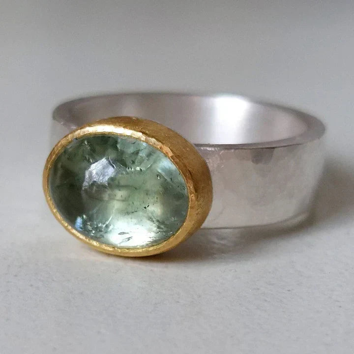 Bague Amethyst Douce™ – Élégance Vintage