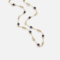Collier en couches avec pierres