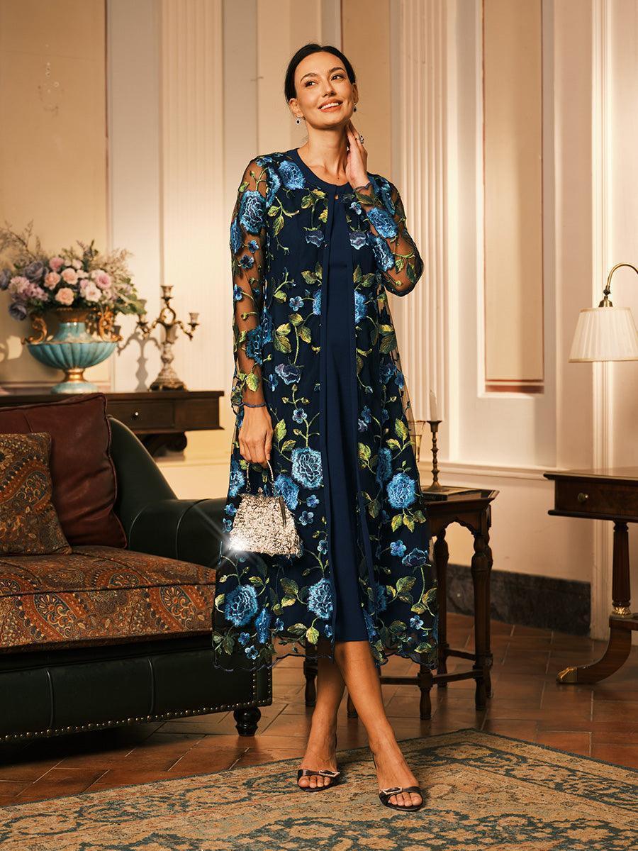 Ensemble de robe en dentelle