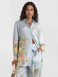 Chemise pastel florale grande